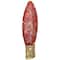 20" Pre-Lit LED Red Christmas Light Bulb Decoration